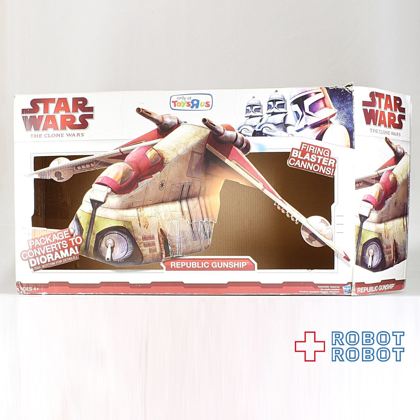 スター・ウォーズ リパブリックガンシップ トイザらス限定 クローン・ウォーズ アクションフィギュア 開封
