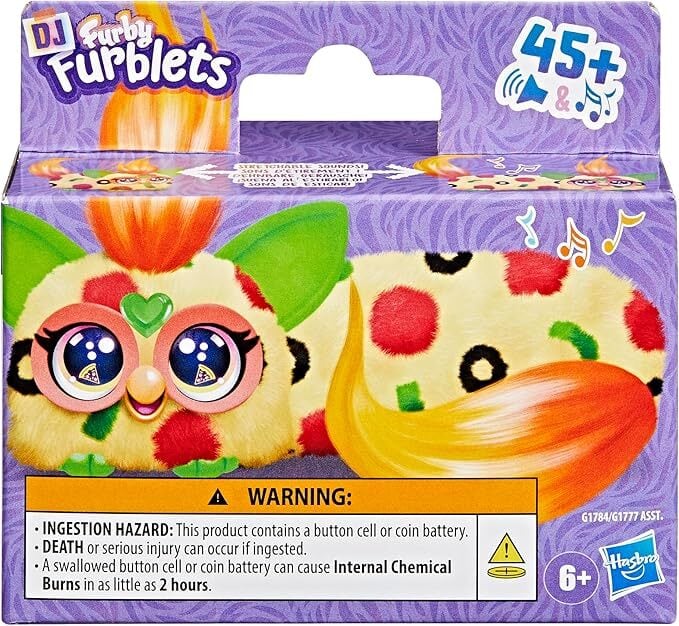 ファービー DJファーブレッツ ペップ・オー・ロニ サウンド ぬいぐるみ 国内版 未開封