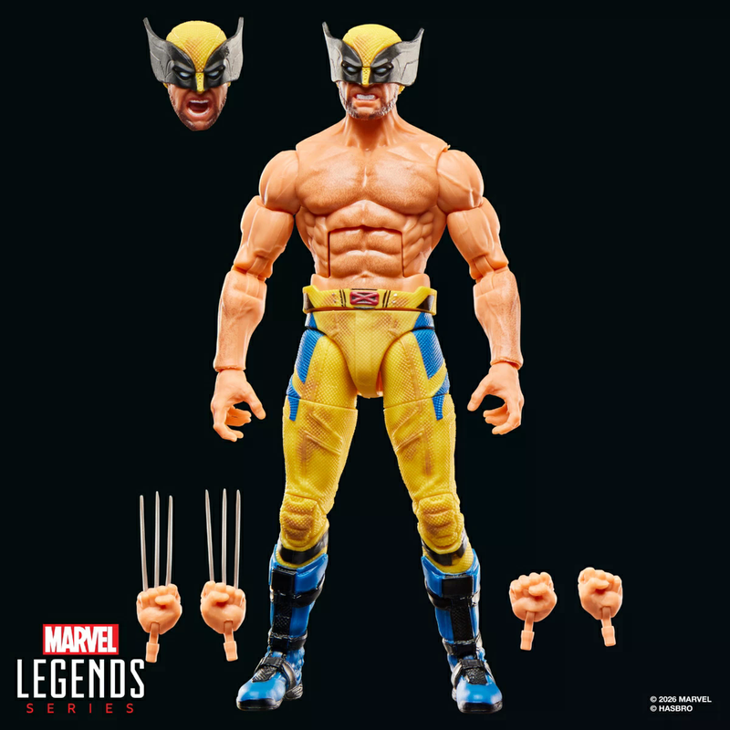 マーベルレジェンド MCUシリーズ デッドプール ＆ ウルヴァリン/ ウルヴァリン (ジャケット・オフ) 6インチ アクションフィギュア 国内版 未開封