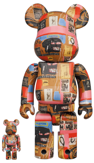 メディコム ベアブリック BE@RBRICK 100% & 400% アンディ・ウォーホル & バスキア 2 未開封 ４号店商品