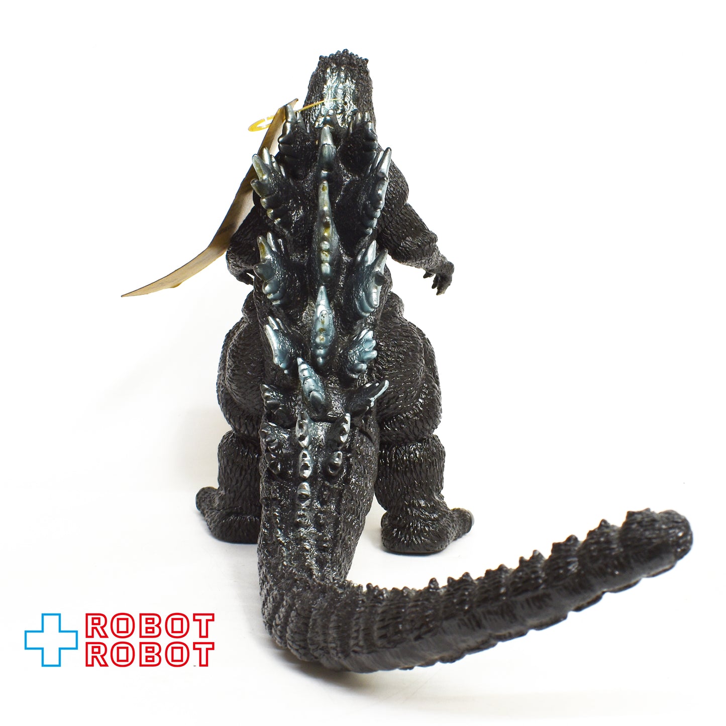 バンダイ 東宝ゴジラ怪獣 VS スペースゴジラ ゴジラ 口開き 1992 ソフビ 紙タグ付
