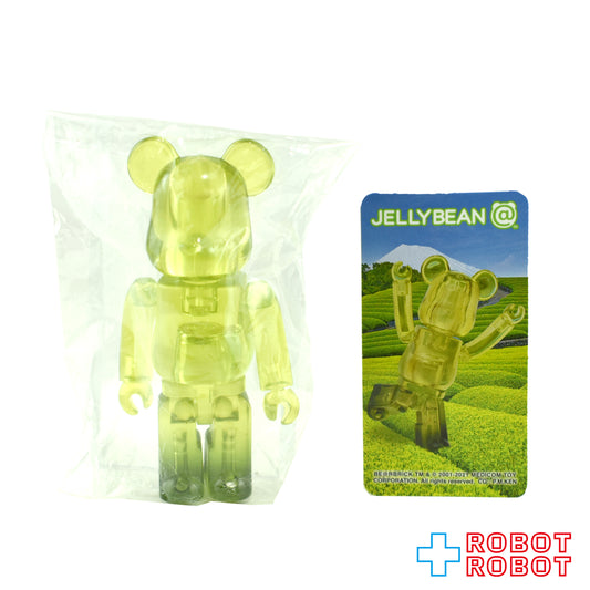メディコム ベアブリック BE@RBRICK 100% [シリーズ42] JELLYBEAN 緑茶 未開封 ４号店商品