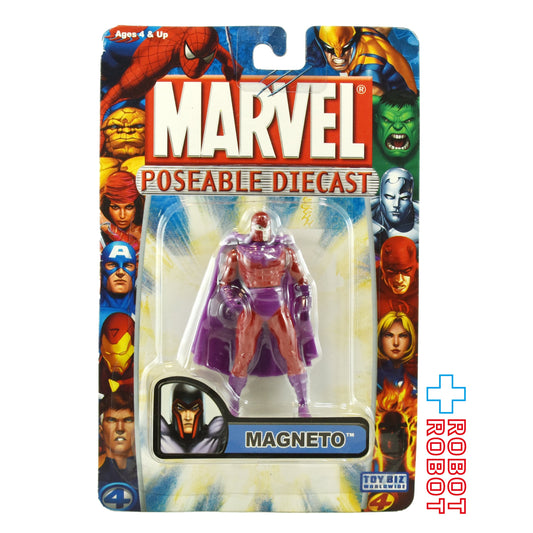 トイビズ マーベル マグニート ポーザブル ダイキャスト アクションフィギュア 2005 未開封