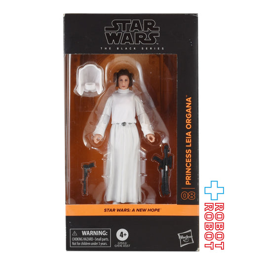 スター・ウォーズ ブラックシリーズ #ANH08 プリンセス・レイア・オーガナ [ANH] 6インチフィギュア 未開封