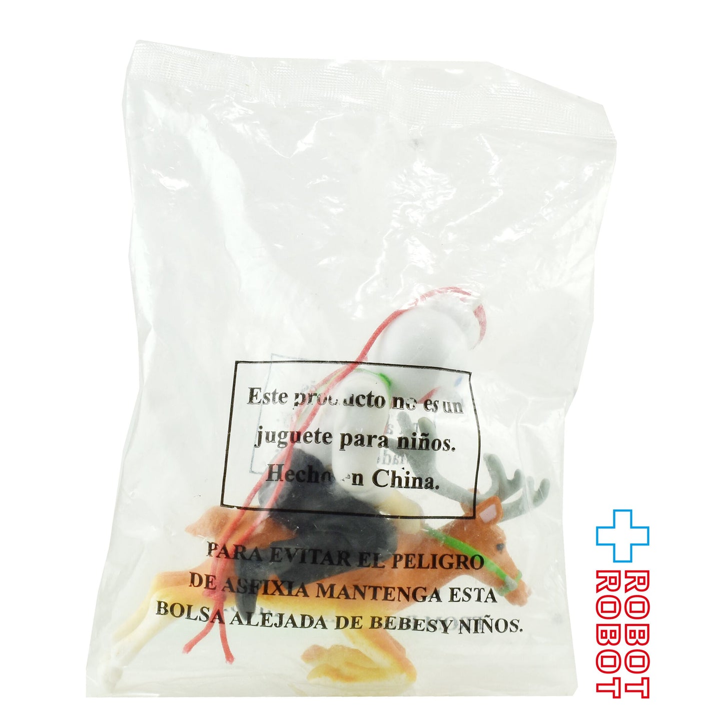 ジャック・イン・ザ・ボックス トナカイとサンタ クリスマスオーナメント 袋入未開封