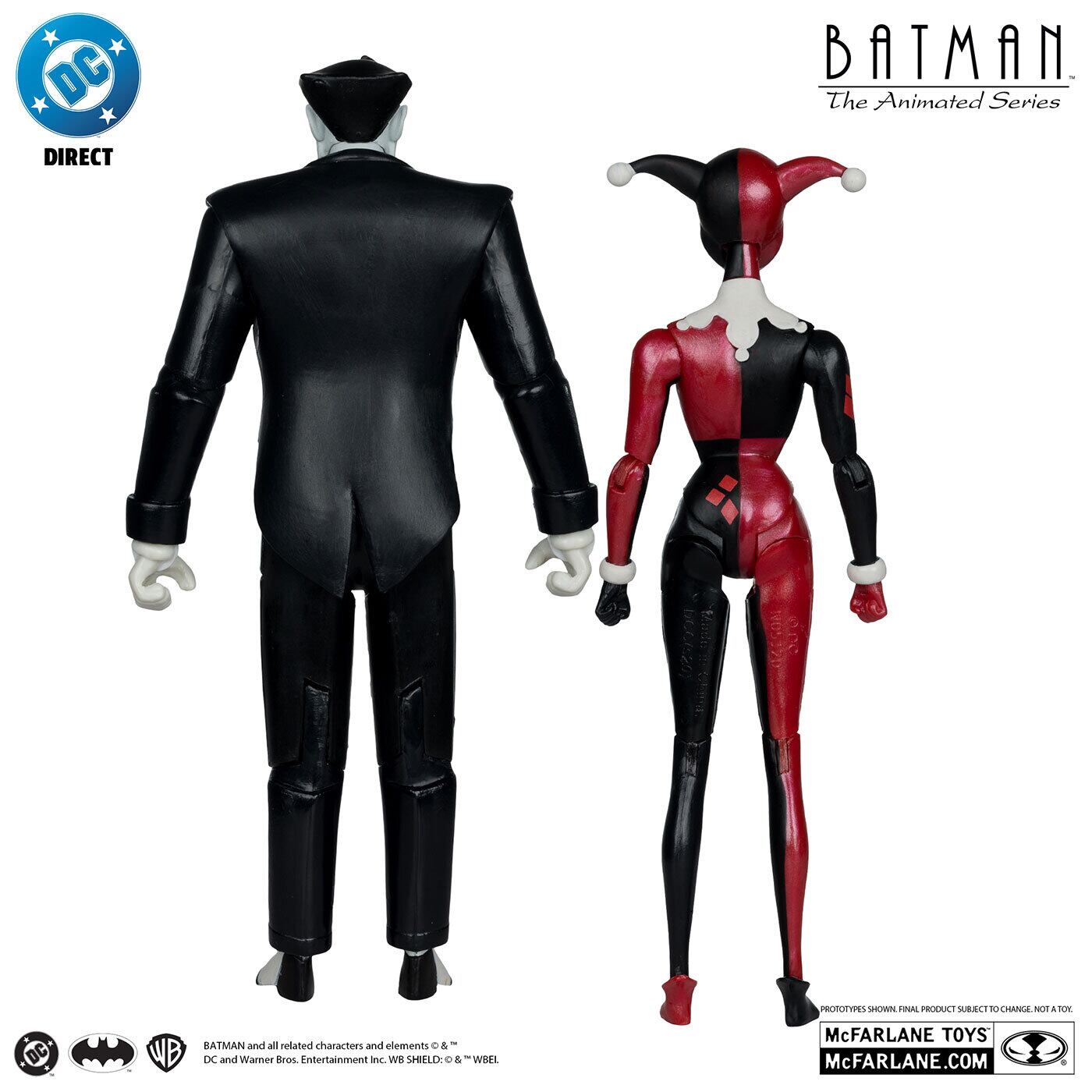 マクファーレン DCダイレクト バットマン アニメイテッド ハーレイ・クイン＆ジョーカー（マッドラブ）6インチ アクションフィギュア 国内版 未開封