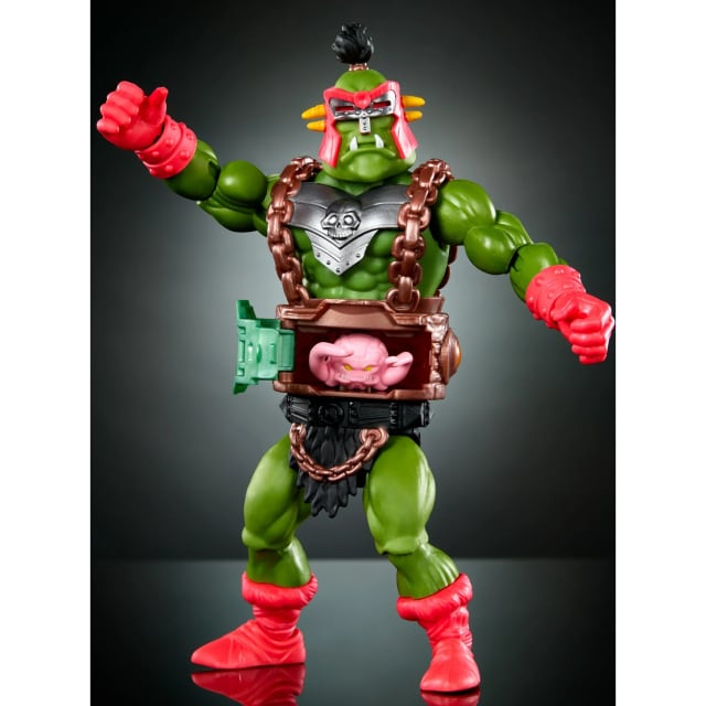 マテル MOTU マスターズ・オブ・ザ・ユニバース オリジンズ タートルズ・オブ・グレイスカル クランゲ 5.5インチ アクションフィギュア 未開封