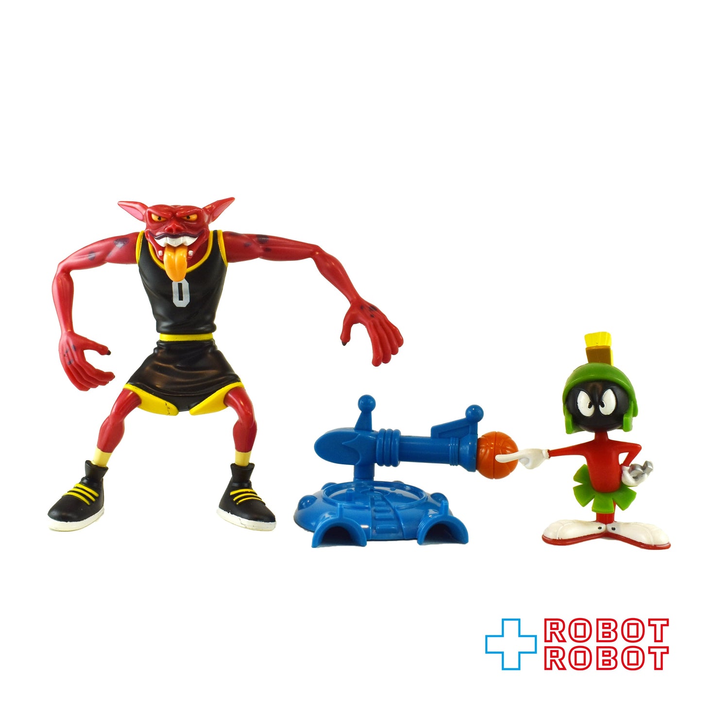 プレイメイツ社 ルーニー・テューンズ スペース・ジャム マービン・ザ・マーシャン vs ノート with スラミン・ソーサー アクションフィギュア 1996