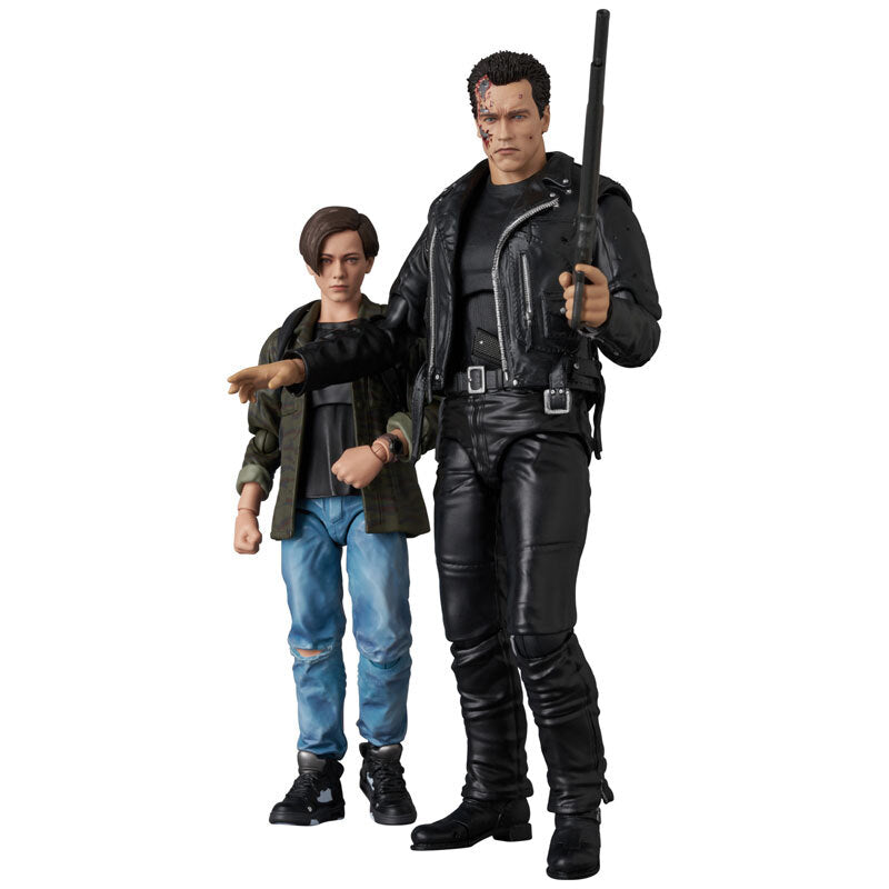 メディコム・トイ MAFEX マフェックス No.280 ターミネーター 2 T-800 & ジョン・コナー アクションフィギュア 未開封