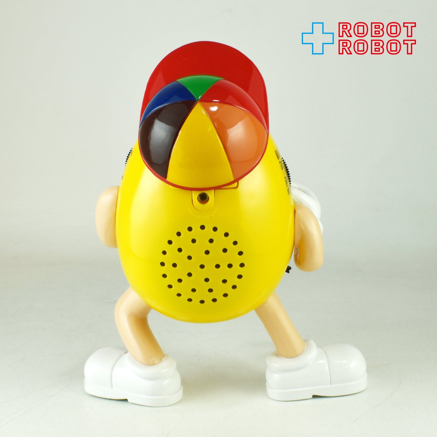 M&M's エムアンドエムズ コレクターシリーズ イエロー キャラクターラジオ フィギュア ヘッドフォン 箱付き