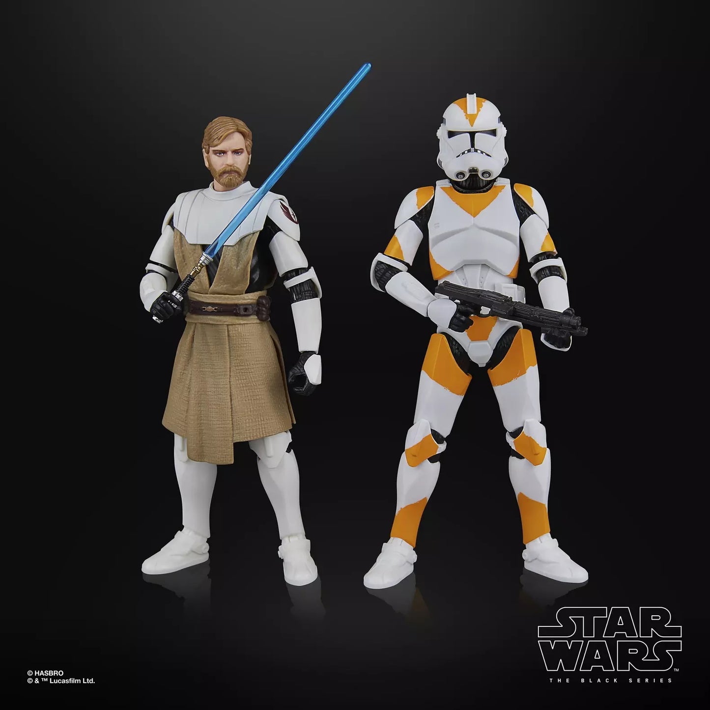 スター・ウォーズ ブラックシリーズ #CW03 オビ＝ワン・ケノービ & クローン・トルーパー (212大隊) 6インチフィギュア 国内版 未開封