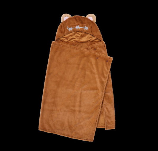 Happyくじ スター・ウォーズ イウォーク A賞 フード付きブランケット 袋入