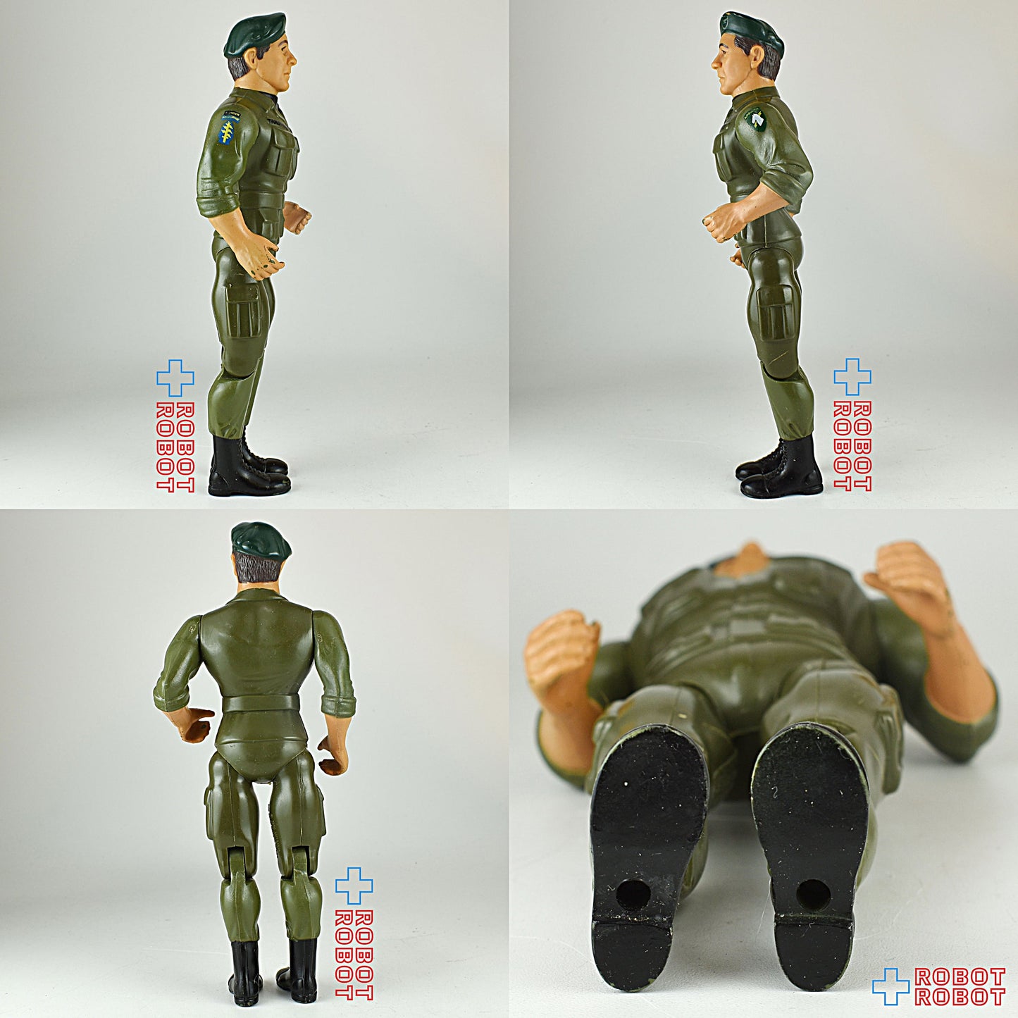 ランボー TVカートゥーン版  トラウトマン アクションフィギュア コレコ社 1985