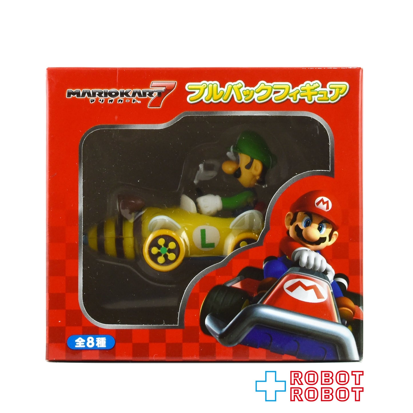 ニンテンドー マリオカート / ルイージ プルバック フィギュア 2011 未開封