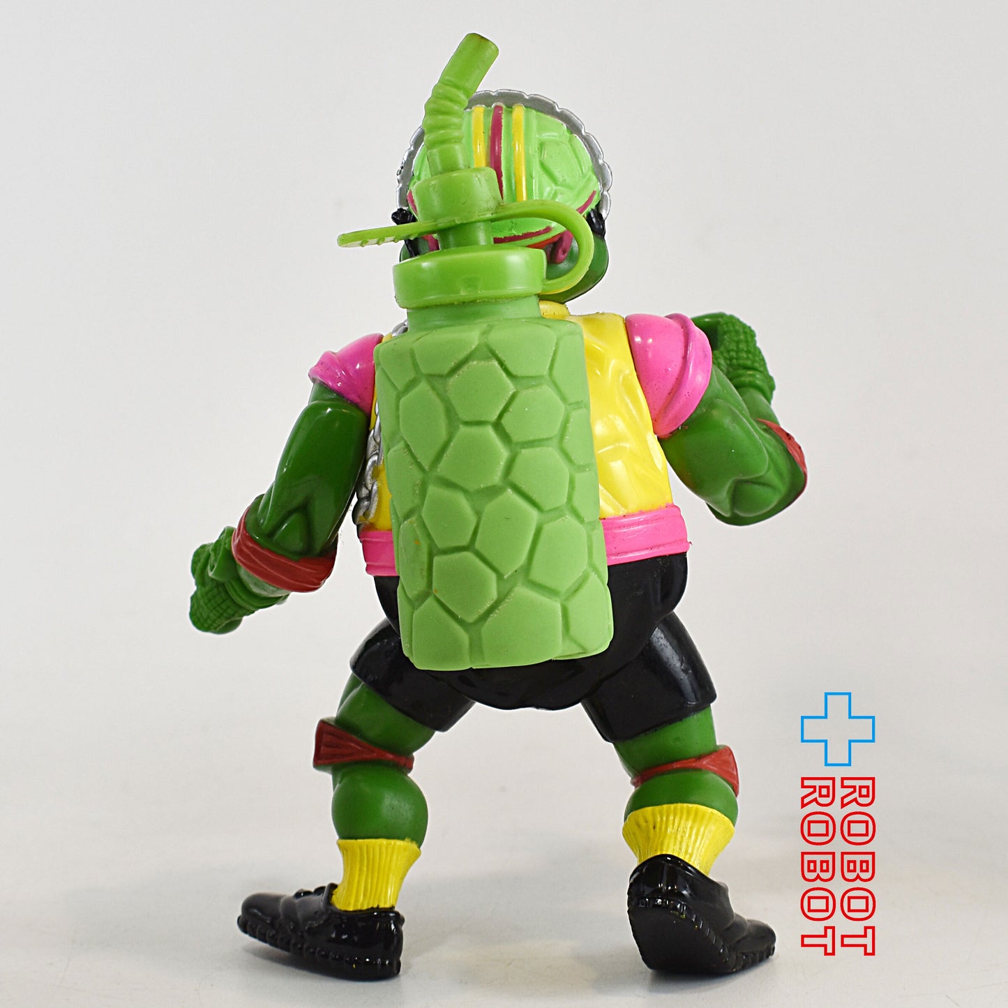 プレイメイツ ティーンエイジ・ミュータント・ニンジャ・タートルズ TMNT ソーヤーサイクリング ラファエロ アクションフィギュア 1992 武器付完品 ルース