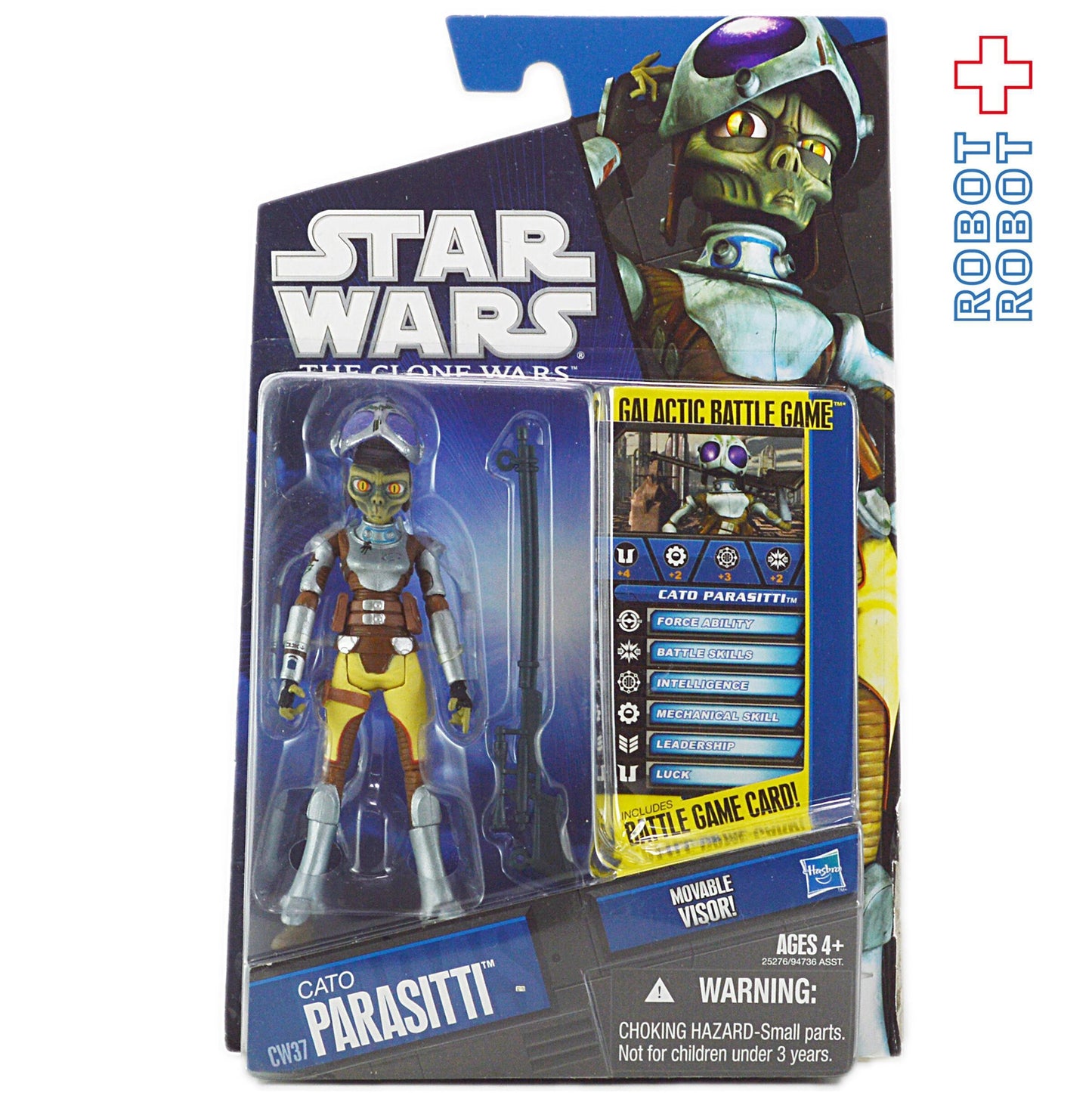 スター・ウォーズ CW2010 CW37 ケイト・パラシッティ クローン・ウォーズ 3.75インチ アクションフィギュア US版 未開封