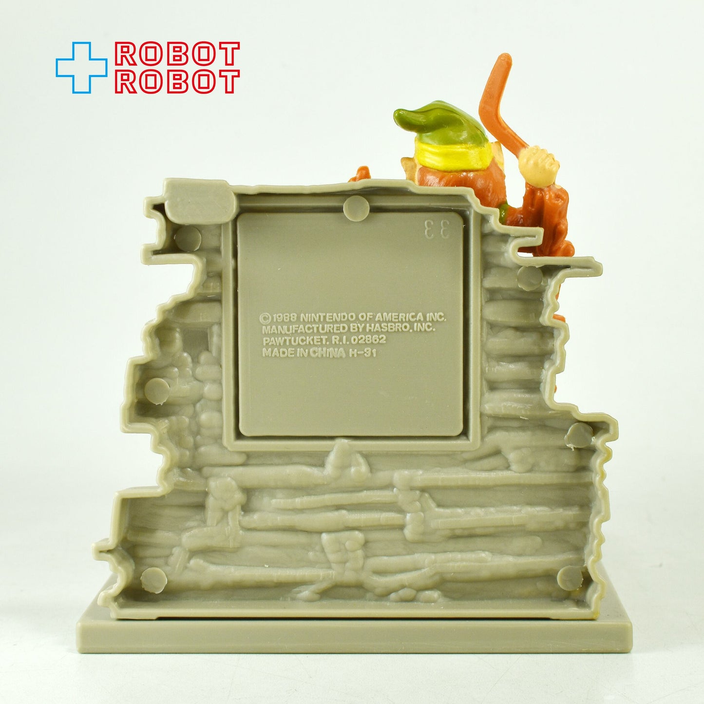 ハズブロ ニンテンドー ゼルダの伝説 ゴーマにブーメランを投げるリンク トロフィーフィギュア 1988 箱付き