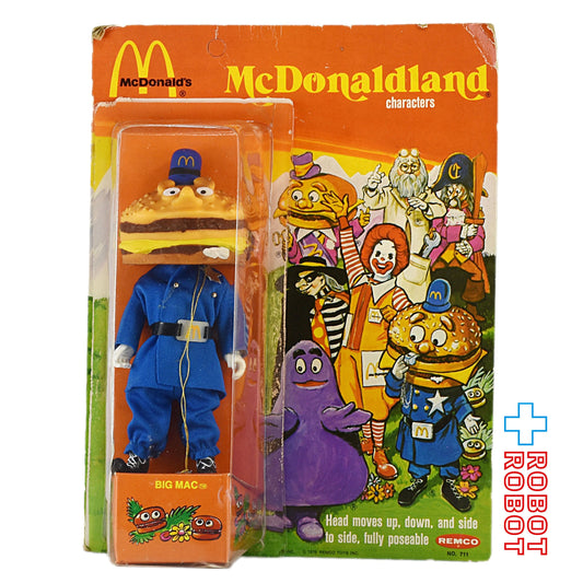 レムコ社 マクドナルドランド ビッグマックポリス フィギュア スモールヘッド 開封