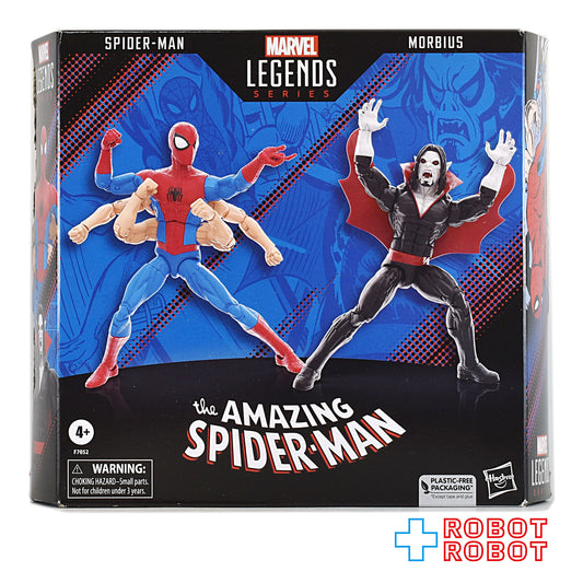 マーベルレジェンド アメイジングスパイダーマン スパイダーマン & モービウス アクションフィギュア 2パック 未開封