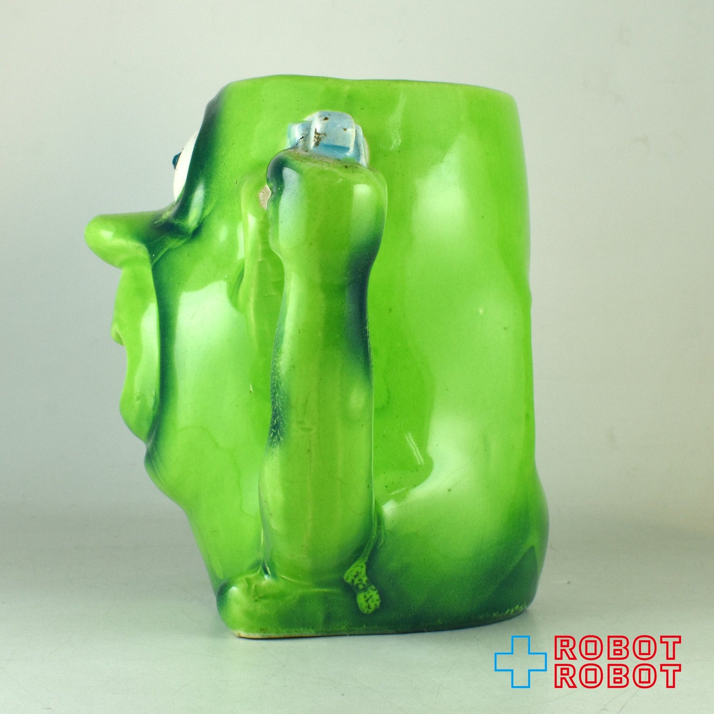 クレイス社 サイコセラミック 頭に銃を突きつけるおっさんのマグカップ 1960年代 ジャパン