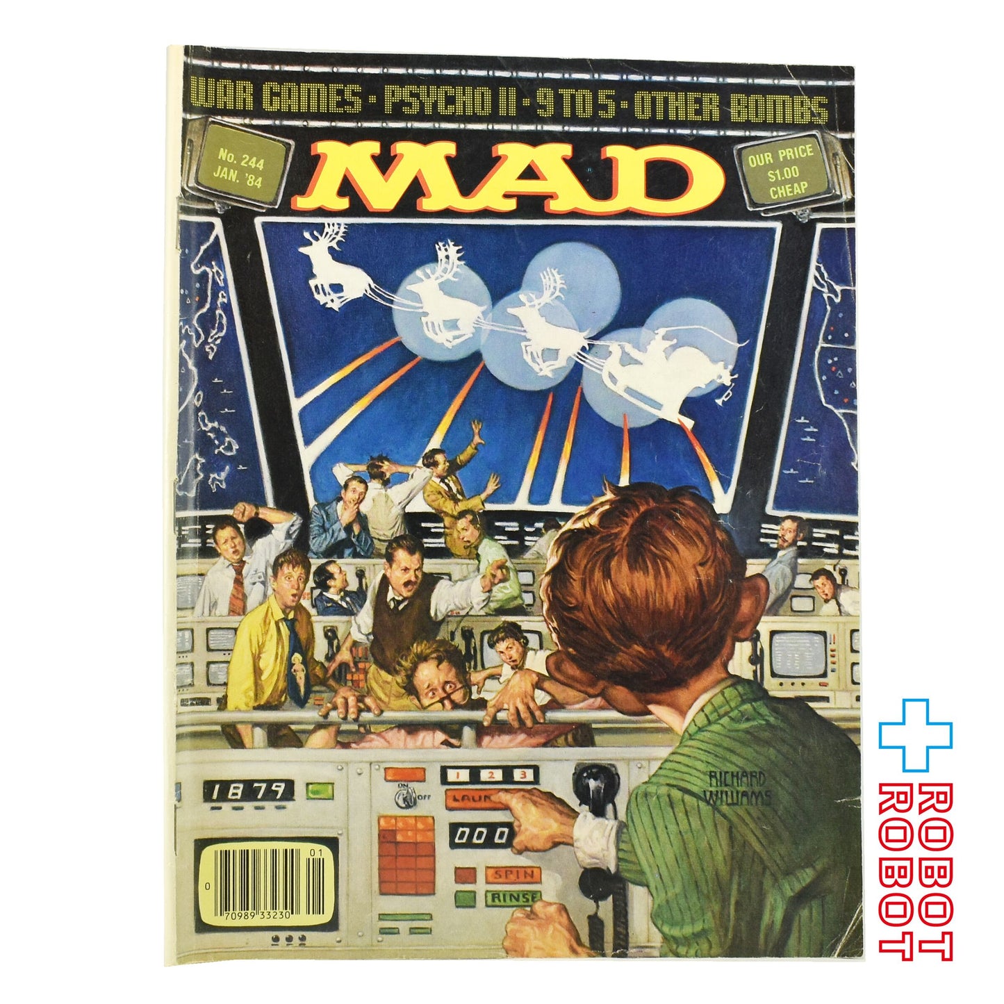 MAD MAGAZINE マッドマガジン no.244 ウォー・ゲーム January 1984