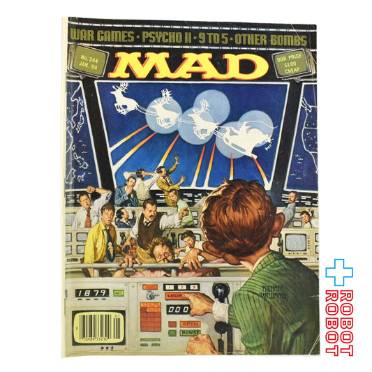 MAD MAGAZINE マッドマガジン no.244 ウォー・ゲーム January 1984