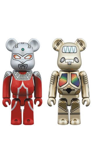 メディコム ベアブリック BE@RBRICK 100% ウルトラセブン ウルトラセブン & キングジョー 2体セット 未開封 ４号店商品