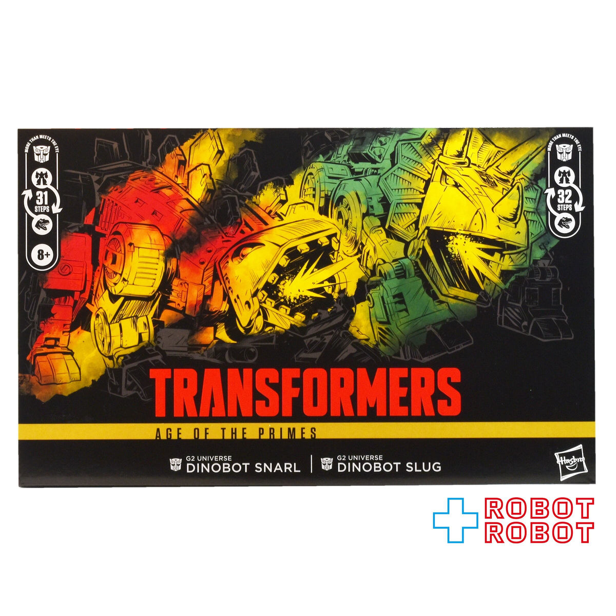ハズブロ トランスフォーマー・ジェネレーションズ トランスフォーマー エイジ・オブ・ザ・プライム G2ユニバース スラッグ & スナール 未開封 １号店商品
