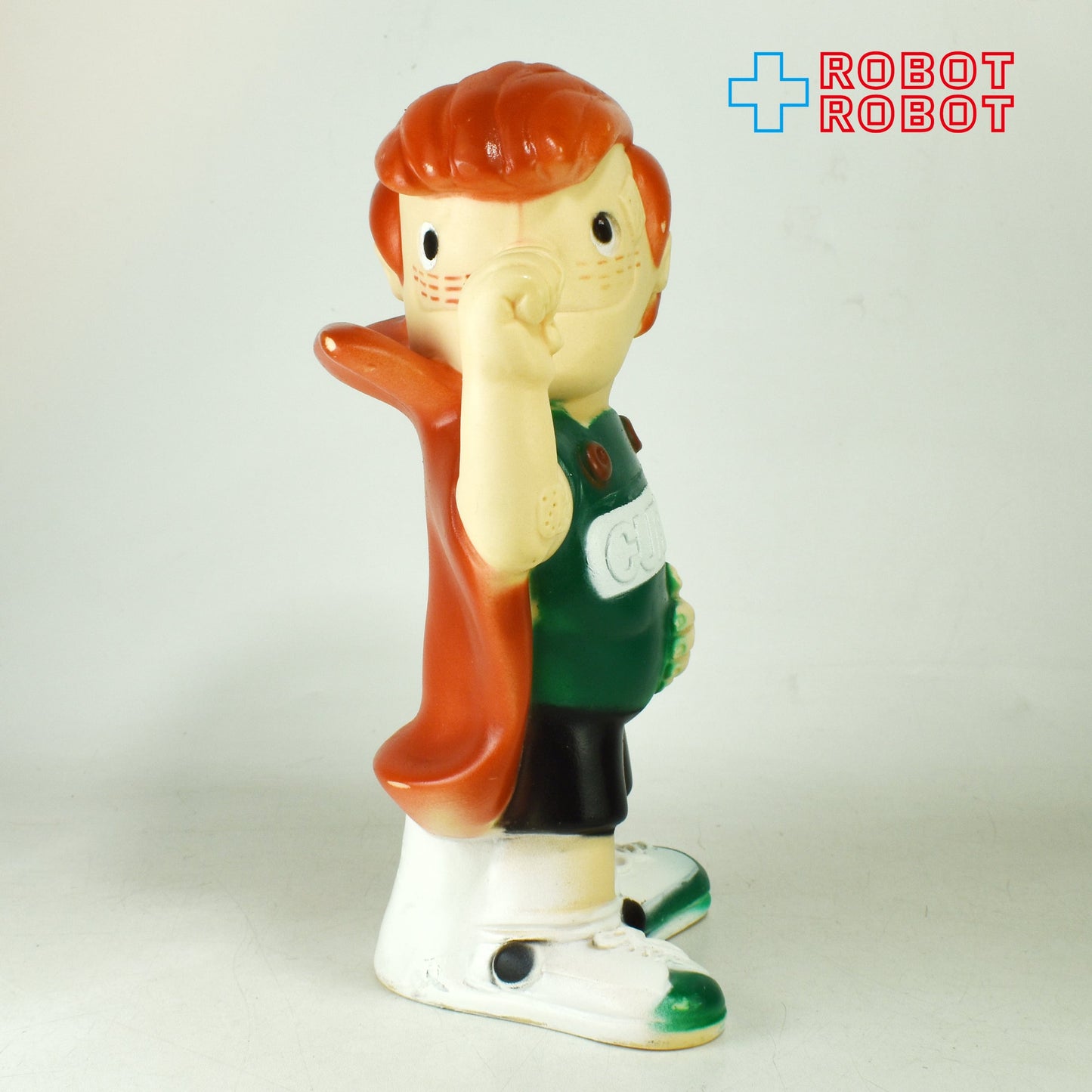 アメリカの絆創膏 テープドクルセイダー ソフビ貯金箱 ※底フタ欠