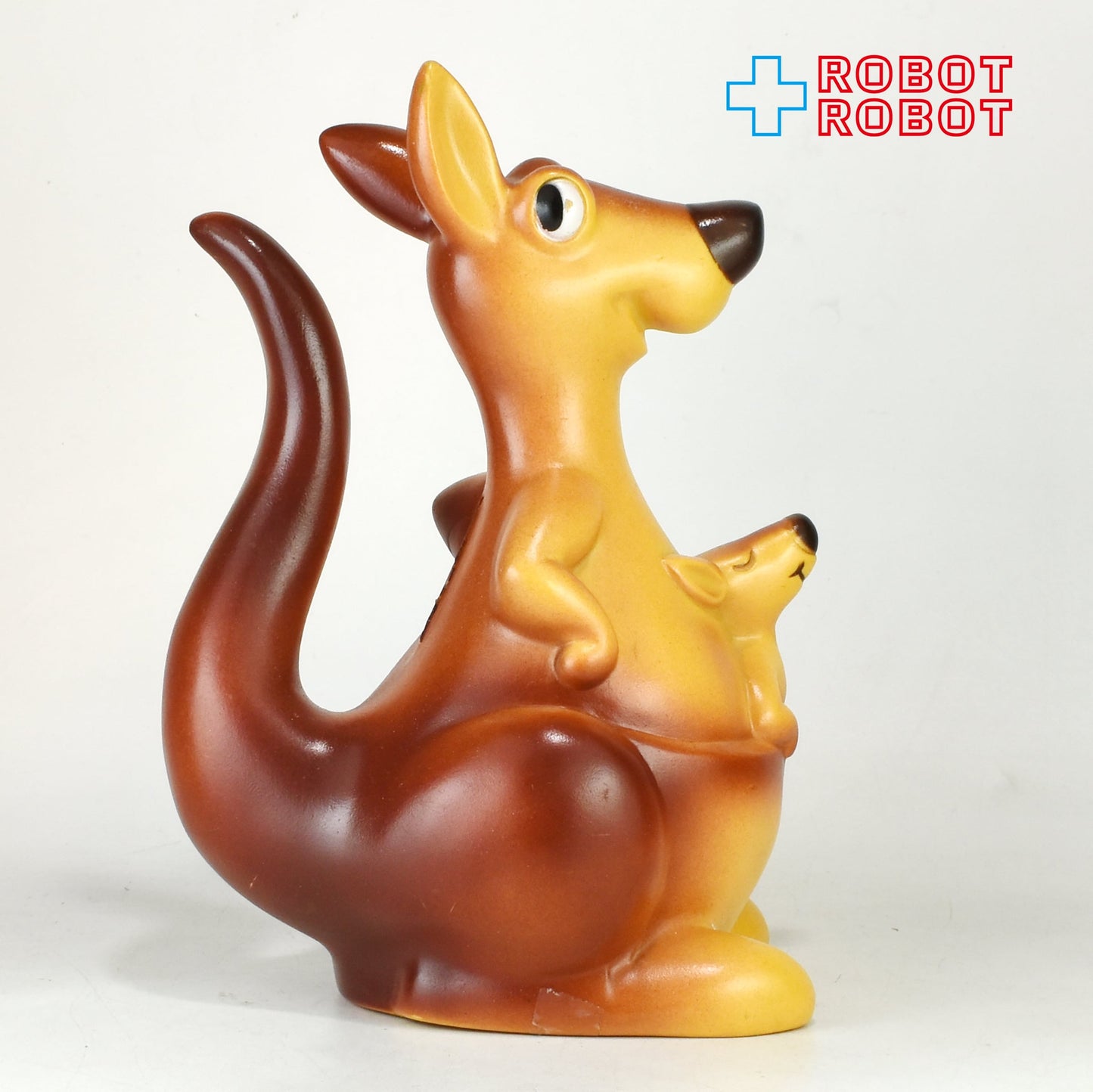 バンスリコ コンチネンタル バンク カンガルー ソフビ貯金箱