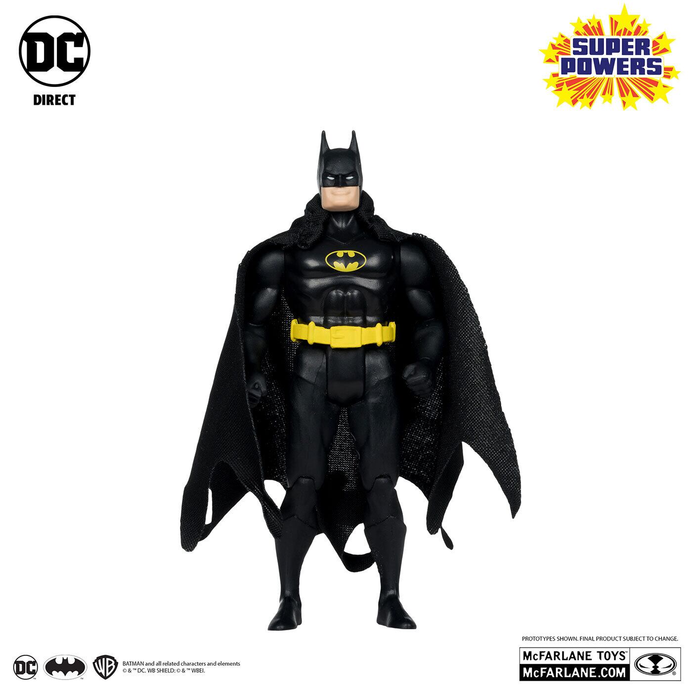 マクファーレン・トイズ DCダイレクト DCスーパーパワーズ バットマン & バットウィング & ワーリーバット 4インチ ビークル 国内版 未開封