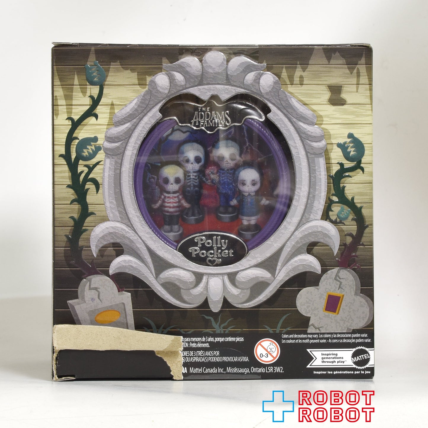 マテル アダムス・ファミリー ポーリーポケット コレクタープレイセット 2019 未開封