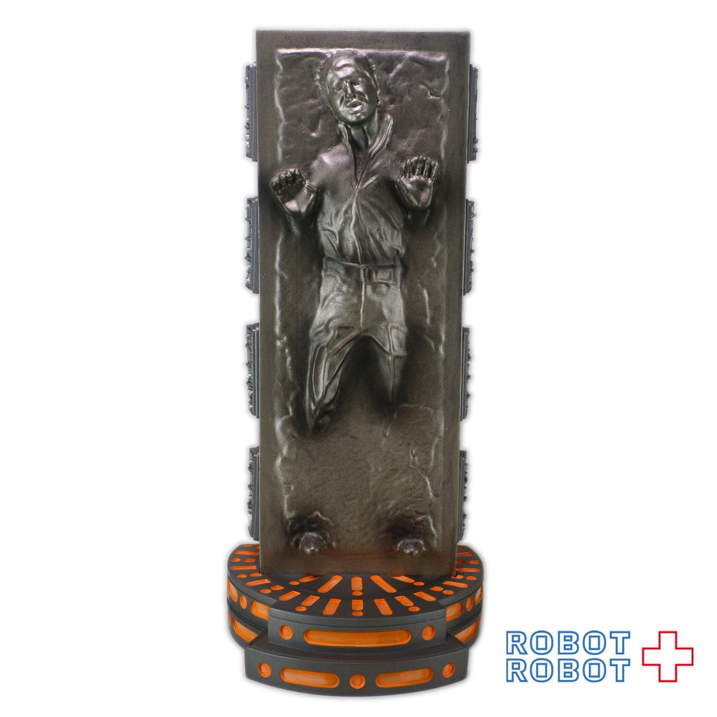 スター・ウォーズ  ハンソロ カーボナイト ソフビ貯金箱 ※難あり