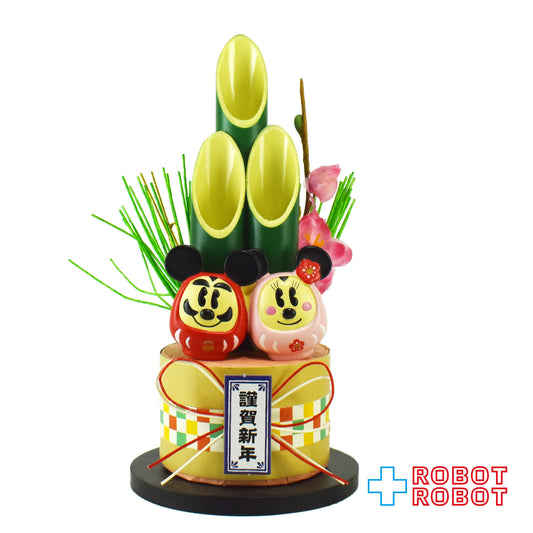 TDR 東京ディズニーリゾート ミッキー＆ミニー 正月限定 門松 フィギュア 2015