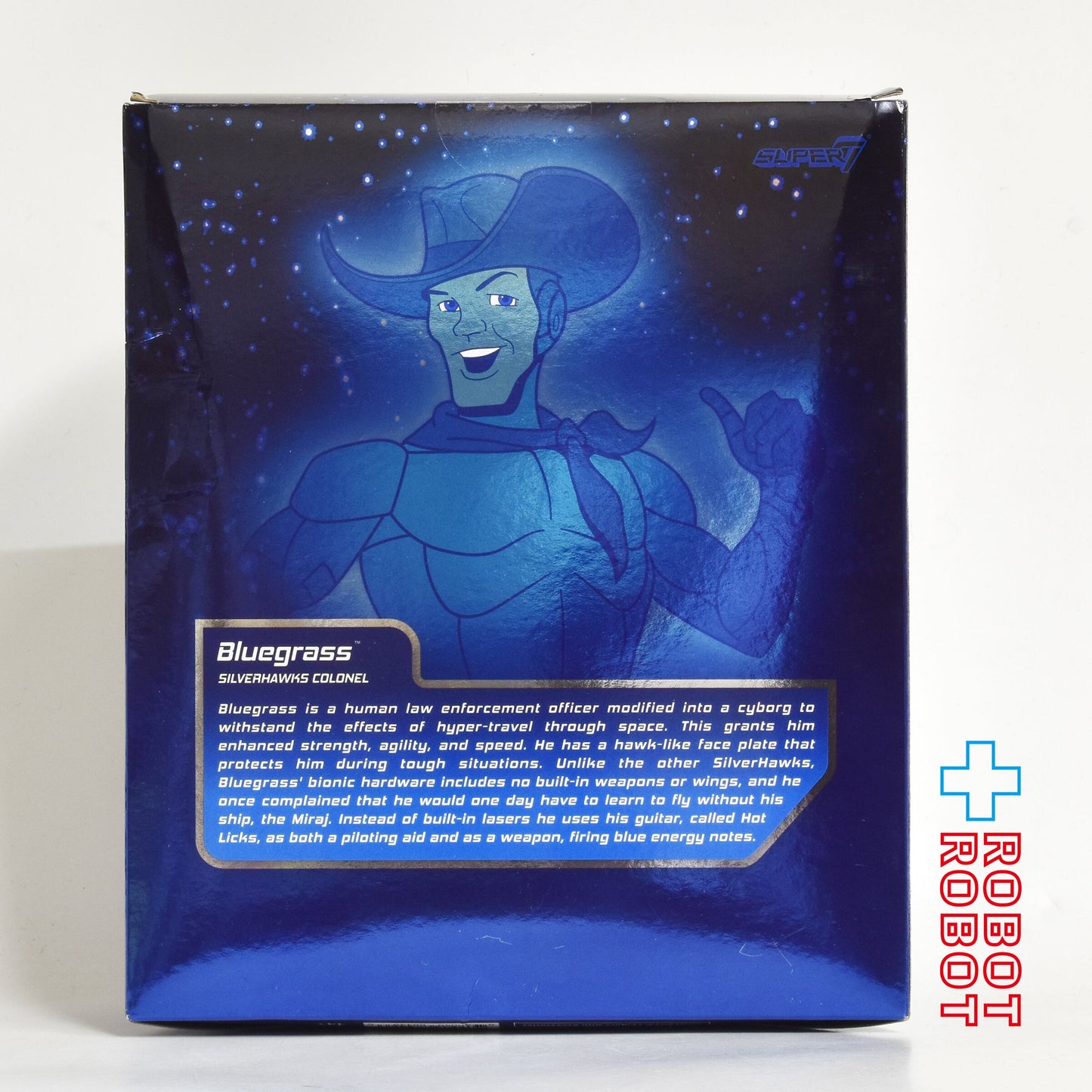 スーパー7 シルバーホークス ブルーグラス トイVer. アルティメット アクションフィギュア 未開封 ※難有り