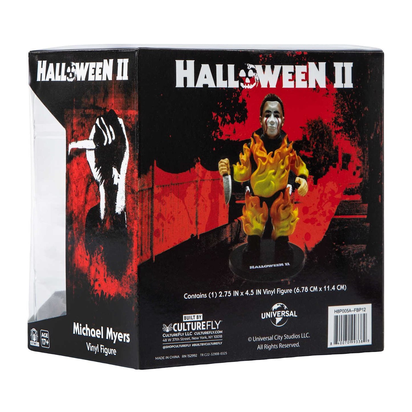 カルチャーフライ社 ハロウィン2 マイケル・マイヤーズ フレイムVer. ビニールフィギュア 未開封