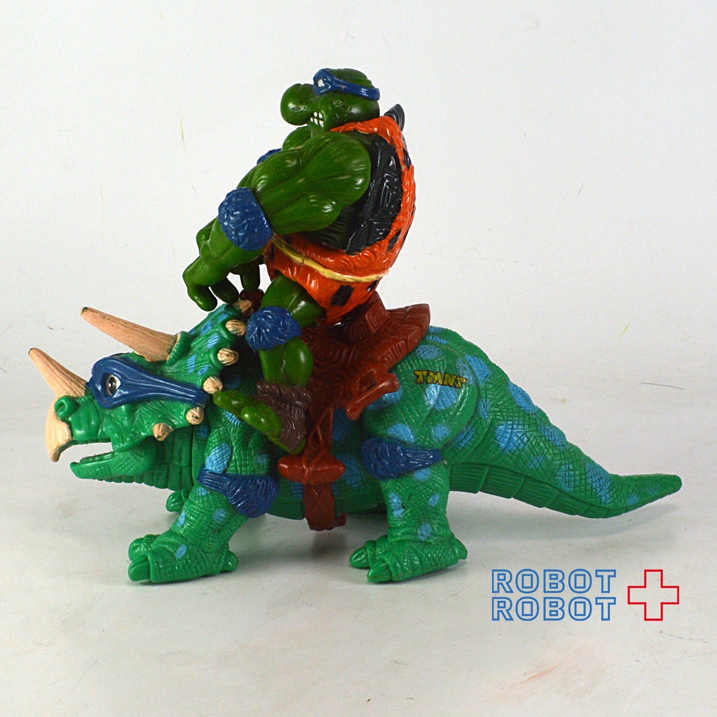 プレイメイツ ティーンエイジ・ミュータント・ニンジャ・タートルズ TMNT ケイブ・レオと恐竜 アクションフィギュア ルース