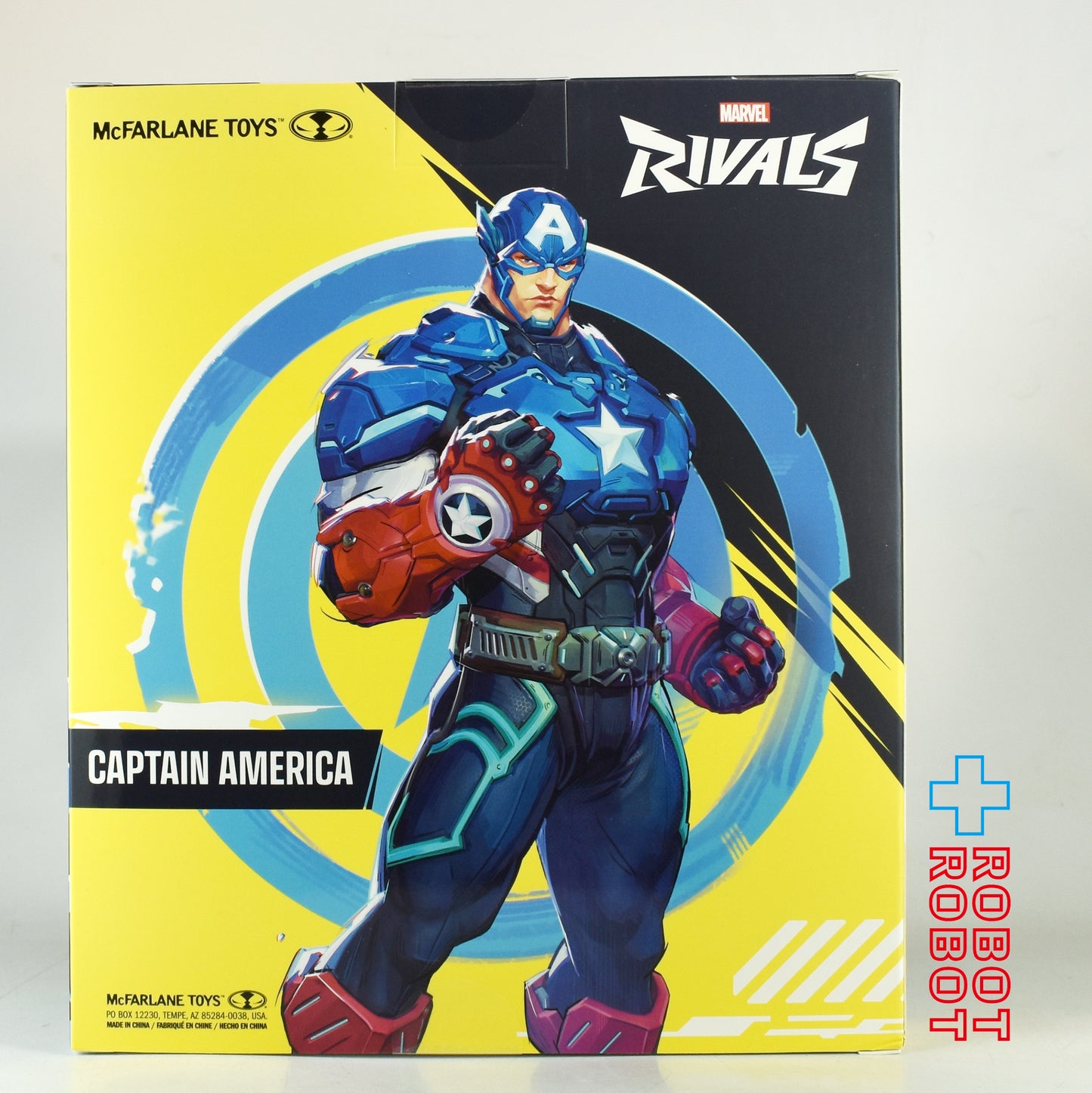 マクファーレン・トイズ マーベル・ライバルズ シーン・フィギュア #005 キャプテン・アメリカ 1/10 スタチューフィギュア 未開封