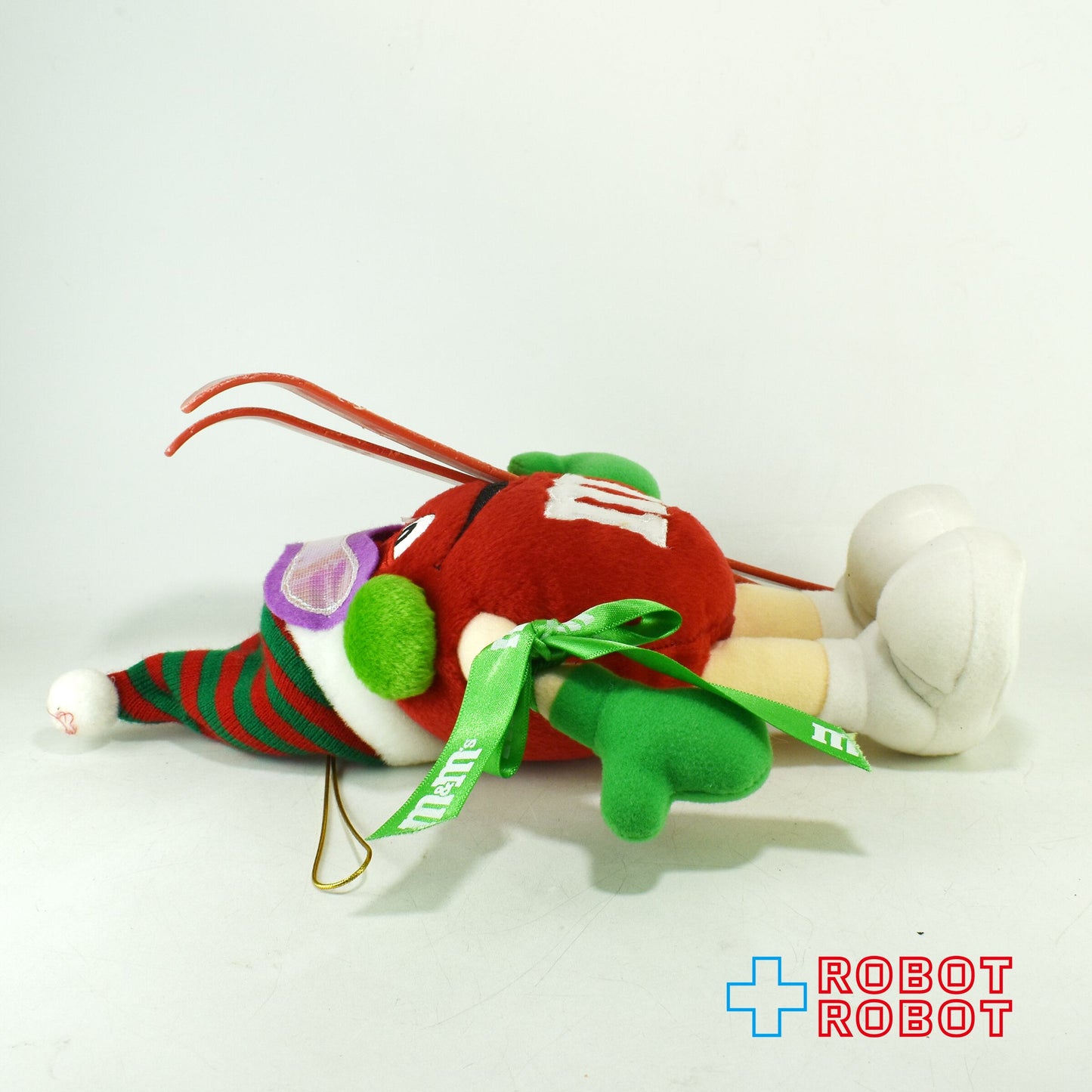 M&M's スキー レッド エムアンドエムズ ぬいぐるみ人形 紙タグ付き