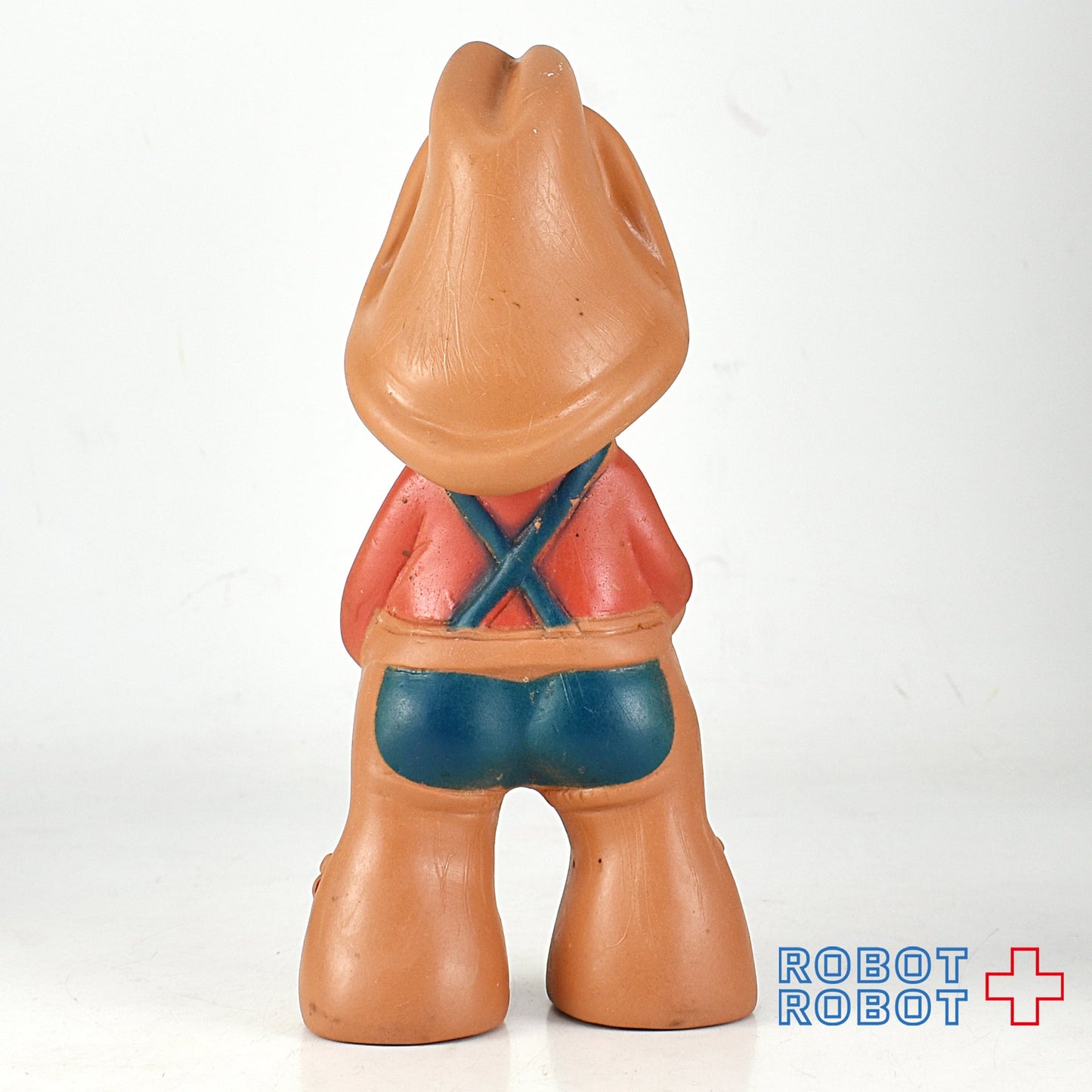 アメリカのレストラン パピー・パーカー ソフビ・フィギュア 薄茶色 メイドインUSA