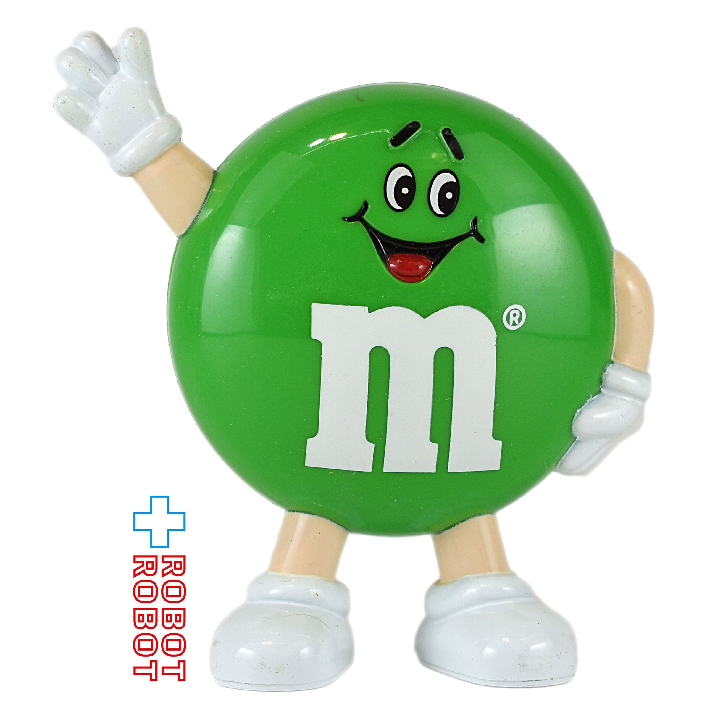 ★超々激レア★ M&M's エムアンドエムズ ピーナッツ ディスペンサー 緑 ☆超激レア☆ M&M's エムアンドエムズ ピーナッツ ディスペンサー 緑