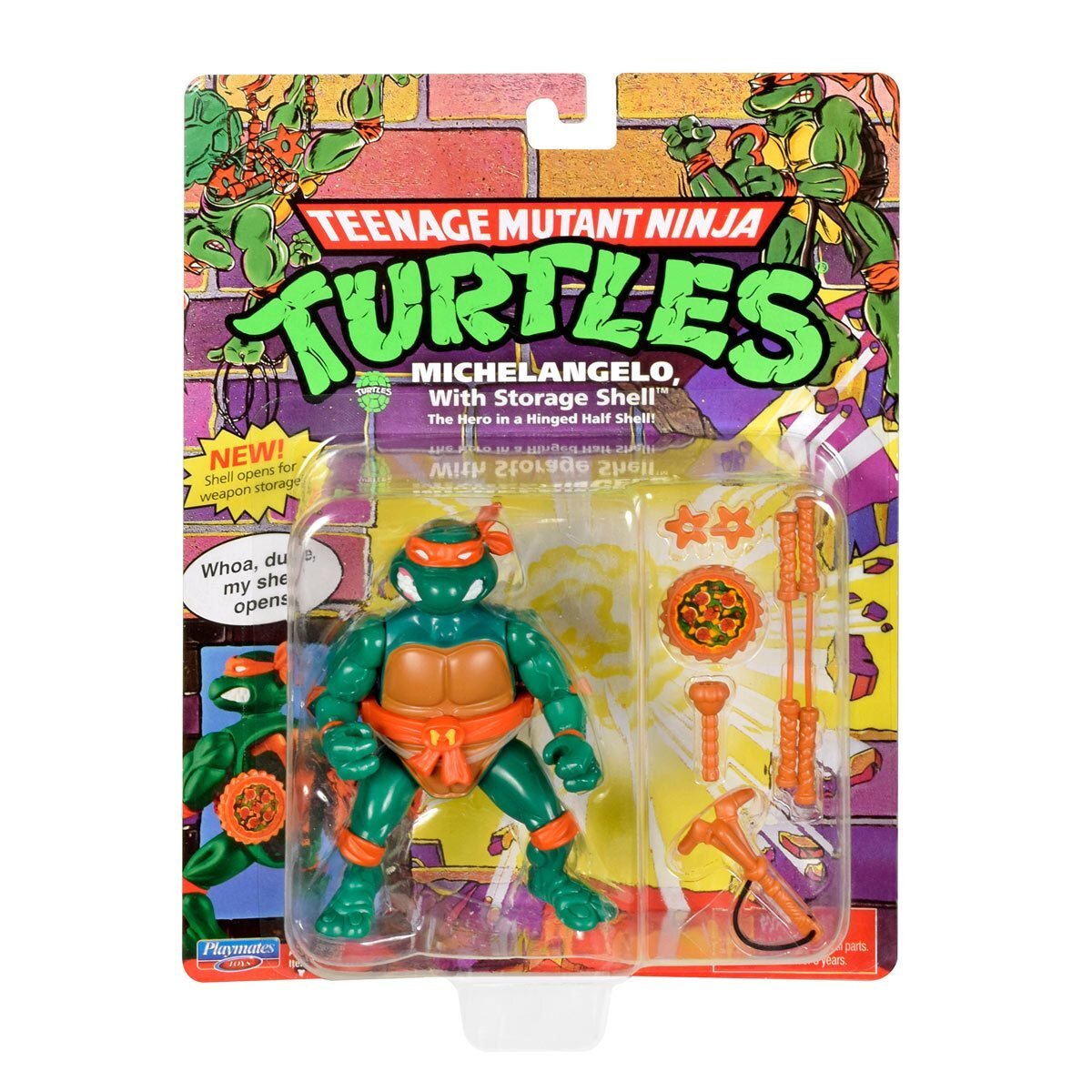 プレイメイツ タートルズ TMNT クラシック ストレージシェル