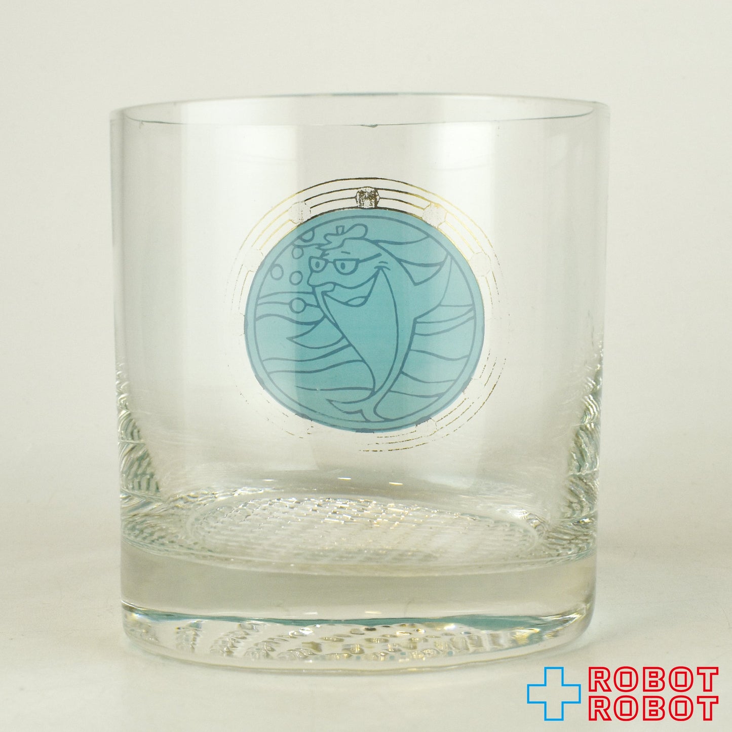 スターキスト チャーリー・ザ・ツナ ロックグラス アドバタイジング バーウェア 水色