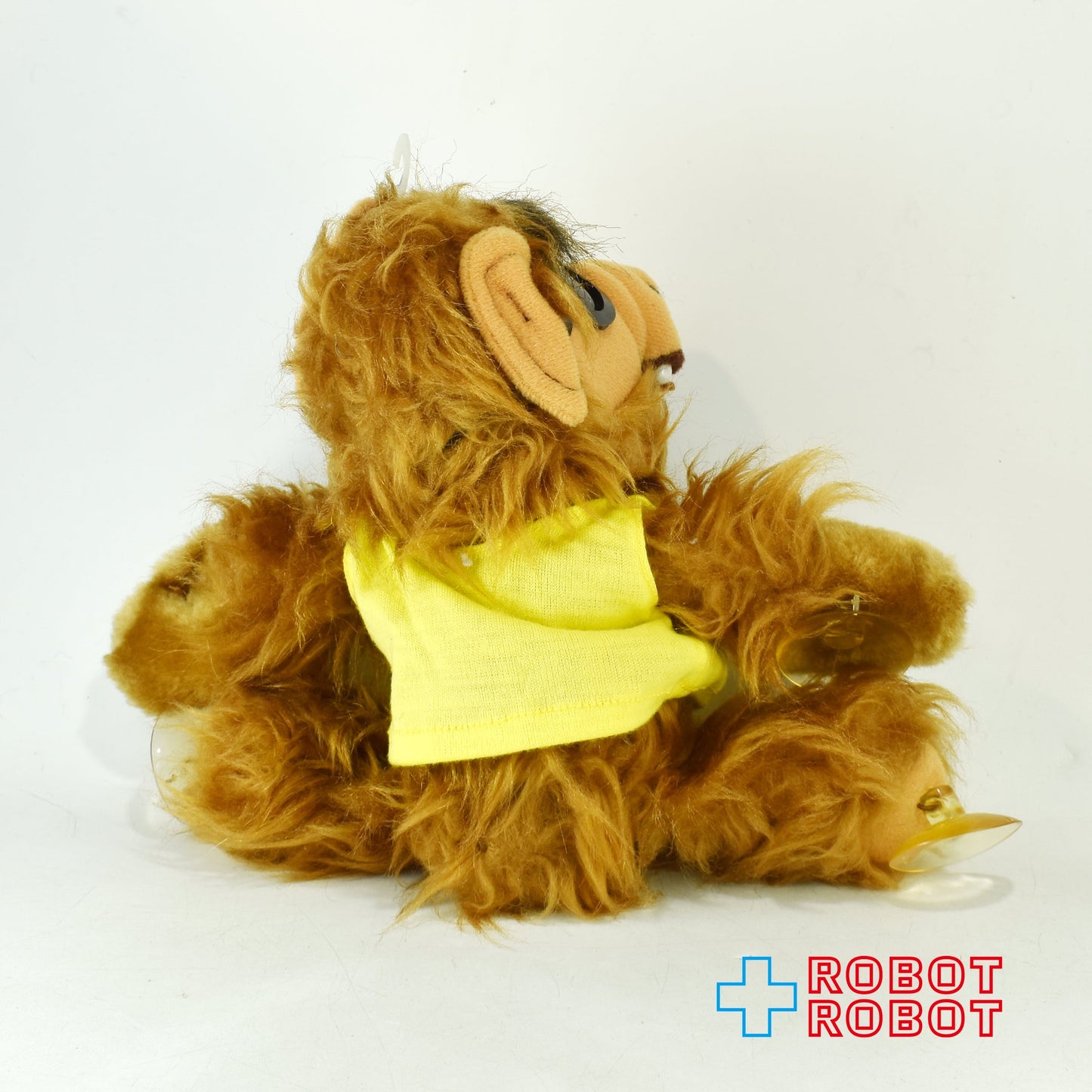 アルフ 吸盤付き ぬいぐるみ人形 ノープロブレム黄色シャツ 9インチ