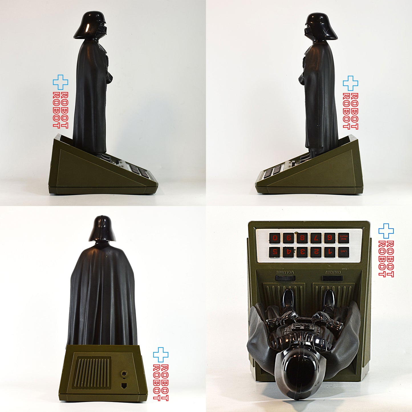 スター・ウォーズ ダース・ベイダー スピーカーフォン フィギュア電話機 1983