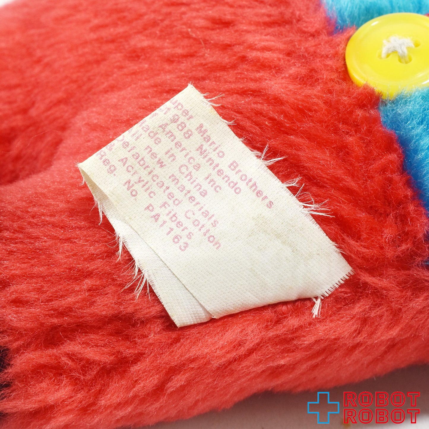 アクメ社 ニンテンドー スーパーマリオ ４つ穴ボタン24センチ ぬいぐるみ人形