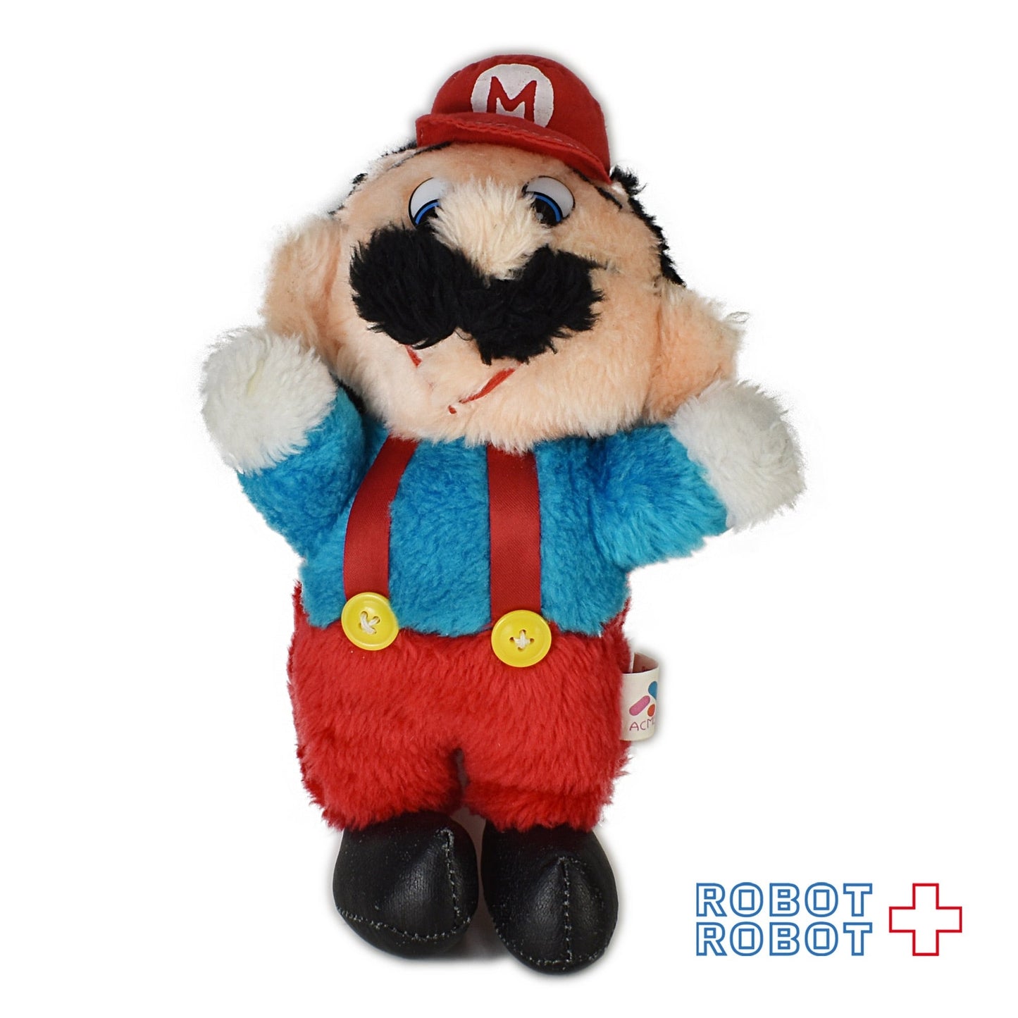 アクメ社 ニンテンドー スーパーマリオ ４つ穴ボタン24センチ ぬいぐるみ人形