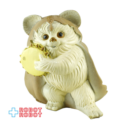 スター・ウォーズ  イウォーク プリンセス ニーサ 黄色 ソフビ貯金箱