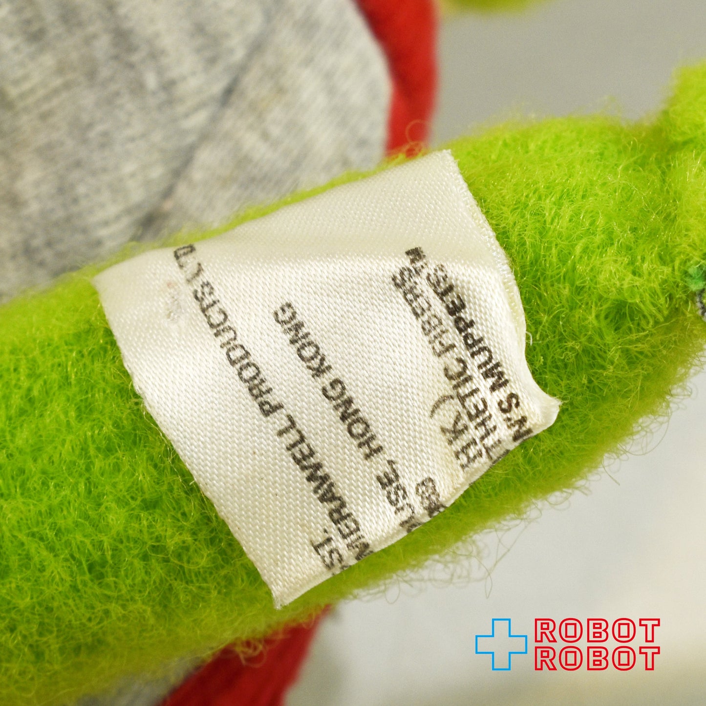 マペッツ カーミット マペッツ大学 ぬいぐるみ人形 1989 ※ズボン無し