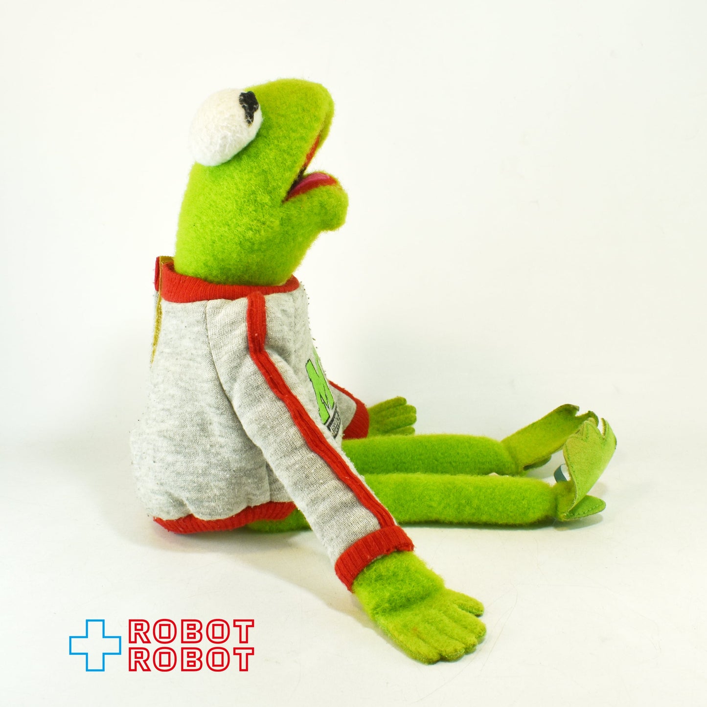 マペッツ カーミット マペッツ大学 ぬいぐるみ人形 1989 ※ズボン無し